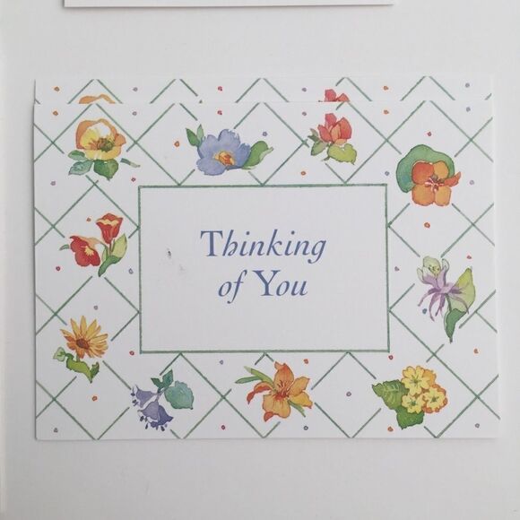 Vintage Current Birthday Cards Bundle/Lot 8 Floral Design Printed in the USA - Picture 6 of 8